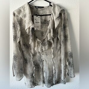 Zara blouse
